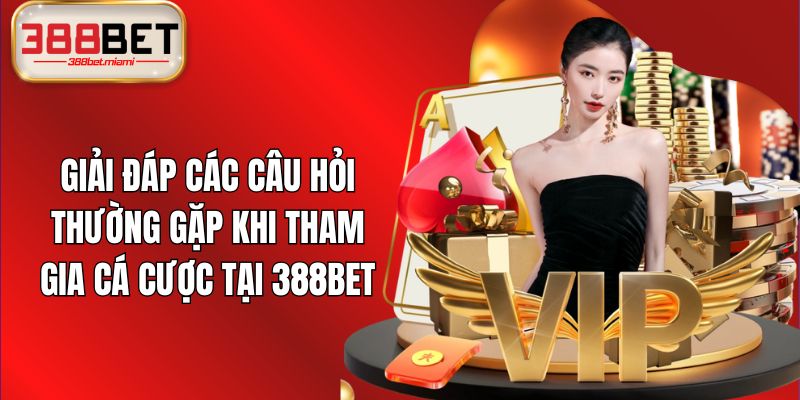 Giải đáp các câu hỏi thường gặp khi tham gia cá cược tại 388BET